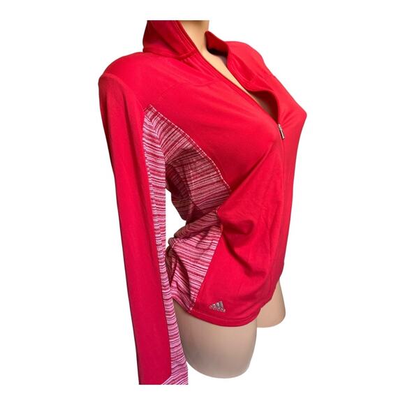 Adidas Women's Size Small Rangewear Full-Zip lightweight pink golf Jacket nwt - Picture 5 of 10